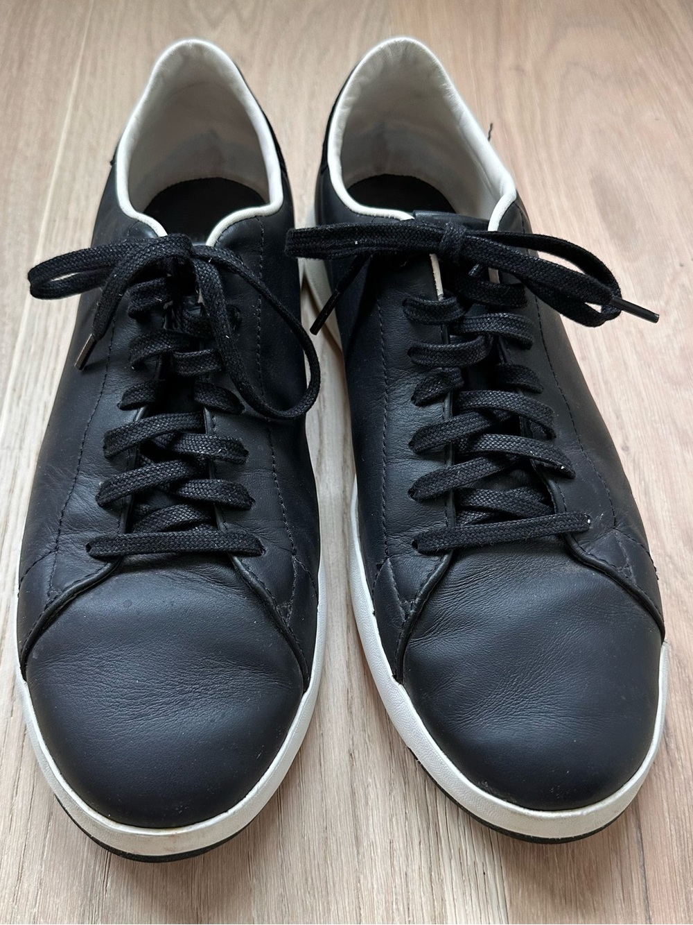 Cole Haan GrandPro Black Leather Sneakers